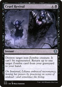 Cruel Revival, Starter Commander Decks