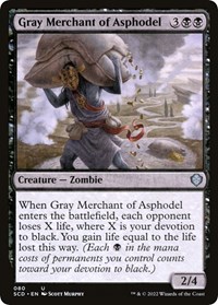 Gray Merchant of Asphodel, Starter Commander Decks