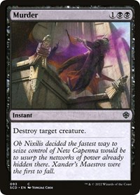 Murder, Starter Commander Decks