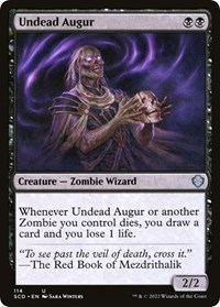Undead Augur, Starter Commander Decks