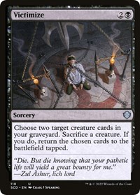 Victimize, Starter Commander Decks