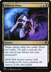 Pilfered Plans, Starter Commander Decks