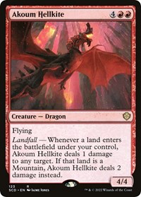 Akoum Hellkite, Starter Commander Decks