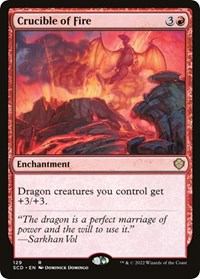 Crucible of Fire, Starter Commander Decks