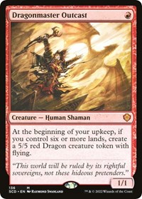 Dragonmaster Outcast, Starter Commander Decks
