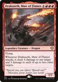 Drakuseth, Maw of Flames, Starter Commander Decks