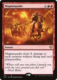 Magmaquake, Starter Commander Decks