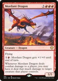 Mordant Dragon, Starter Commander Decks