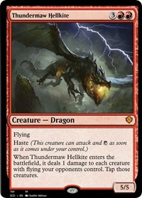Thundermaw Hellkite, Starter Commander Decks
