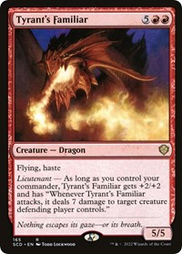 Tyrant's Familiar, Starter Commander Decks