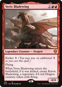 Verix Bladewing, Starter Commander Decks