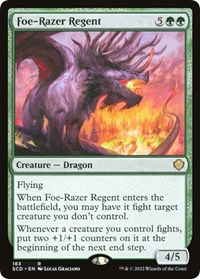 Foe-Razer Regent, Starter Commander Decks