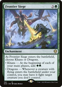 Frontier Siege, Starter Commander Decks