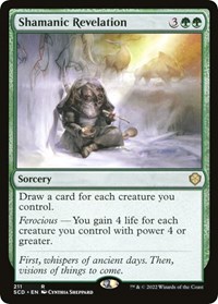 Shamanic Revelation, Starter Commander Decks