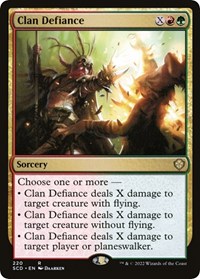 Clan Defiance, Starter Commander Decks