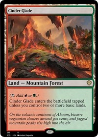 Cinder Glade, Starter Commander Decks