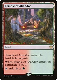 Temple of Abandon, Starter Commander Decks