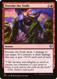 Provoke the Trolls, Starter Commander Decks