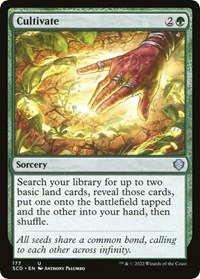 Cultivate, Starter Commander Decks