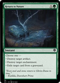 Return to Nature, Starter Commander Decks