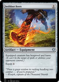 Swiftfoot Boots, Starter Commander Decks