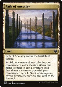 Path of Ancestry, Starter Commander Decks