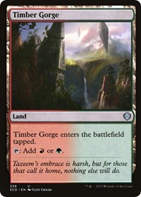 Timber Gorge, Starter Commander Decks