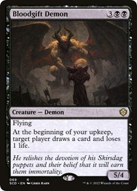 Bloodgift Demon, Starter Commander Decks