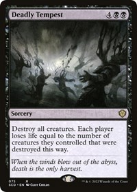 Deadly Tempest, Starter Commander Decks