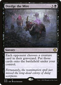 Dredge the Mire, Starter Commander Decks