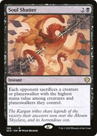Soul Shatter, Starter Commander Decks