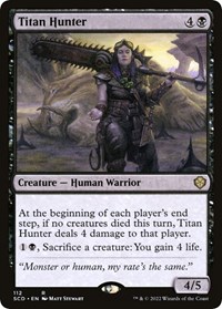 Titan Hunter, Starter Commander Decks