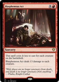Blasphemous Act, Starter Commander Decks