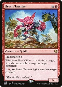 Brash Taunter, Starter Commander Decks