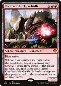 Combustible Gearhulk, Starter Commander Decks
