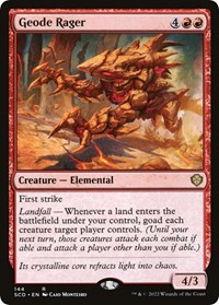 Geode Rager, Starter Commander Decks
