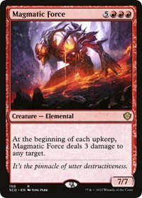 Magmatic Force, Starter Commander Decks