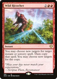 Wild Ricochet, Starter Commander Decks