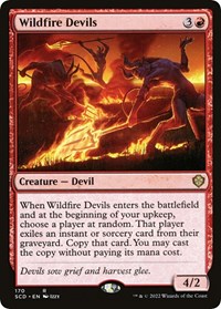 Wildfire Devils, Starter Commander Decks