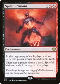 Spiteful Visions, Starter Commander Decks