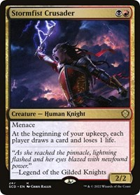Stormfist Crusader, Starter Commander Decks