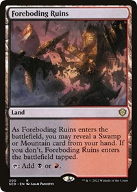 Foreboding Ruins, Starter Commander Decks