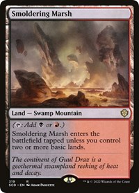 Smoldering Marsh, Starter Commander Decks
