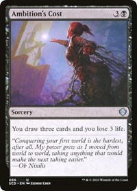 Ambition's Cost, Starter Commander Decks
