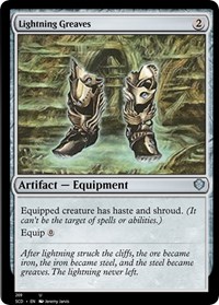 Lightning Greaves, Starter Commander Decks