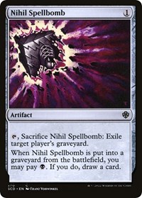 Nihil Spellbomb, Starter Commander Decks