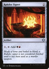 Rakdos Signet, Starter Commander Decks