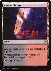 Akoum Refuge, Starter Commander Decks