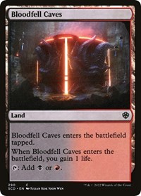 Bloodfell Caves, Starter Commander Decks