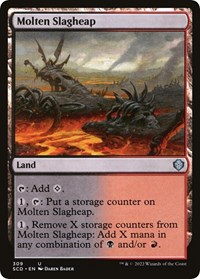 Molten Slagheap, Starter Commander Decks